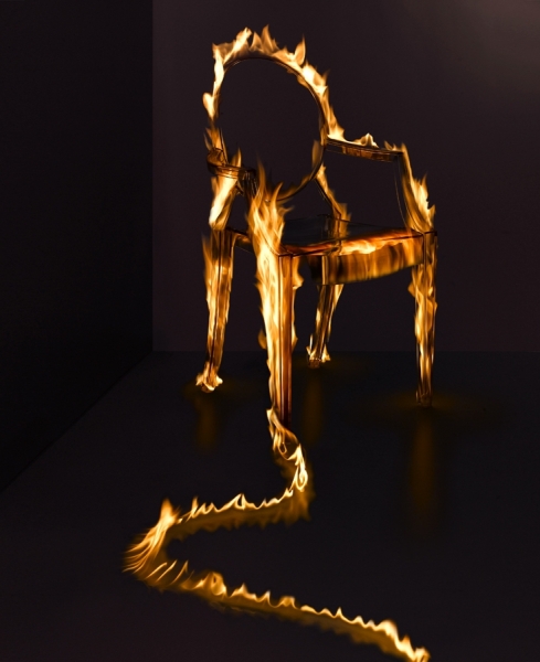 Photograph Louisa Parry Fire1 on One Eyeland